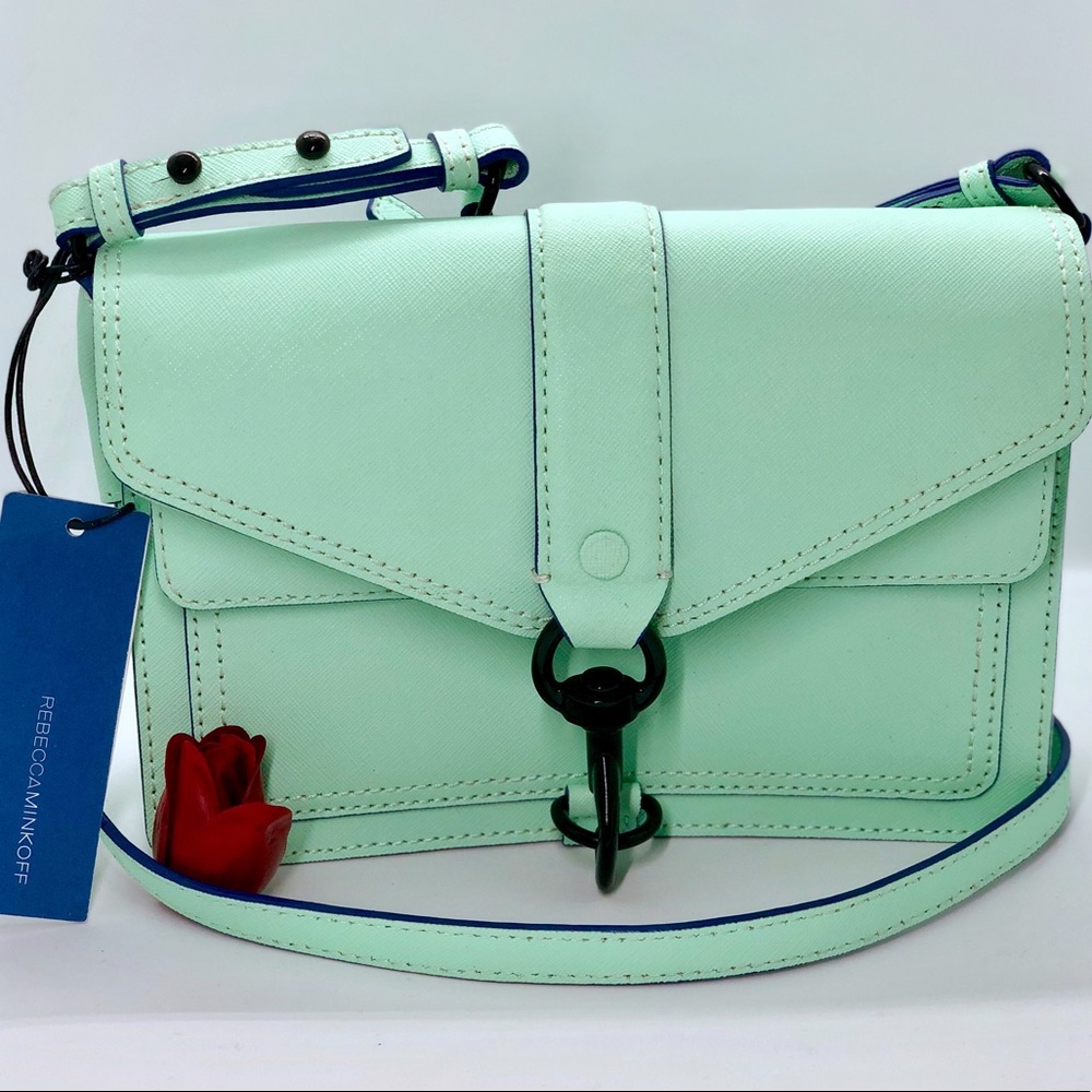 Rebecca Minkoff Wintermint Hudson Moto Mini